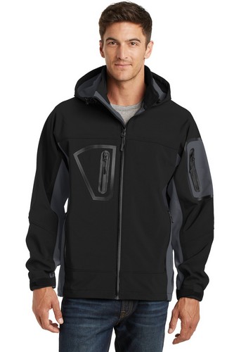Custom Embroidered Port Authority Tall Waterproof Soft Shell Jacket - TLJ798