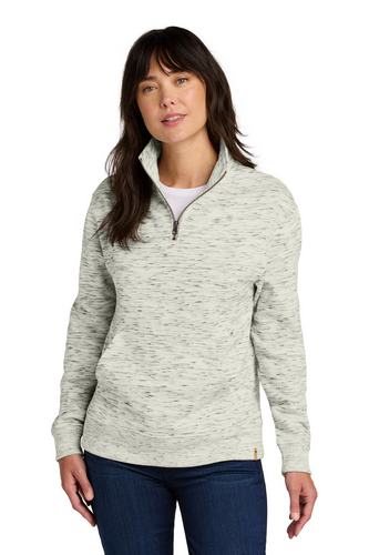 tentree Women's Space Dye Fleece 1/4-Zip TTCW6108 