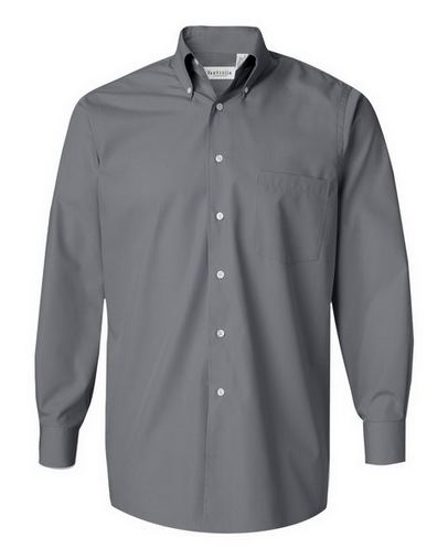 Custom Embroidered Van Heusen Silky Poplin Shirt - 13V0113