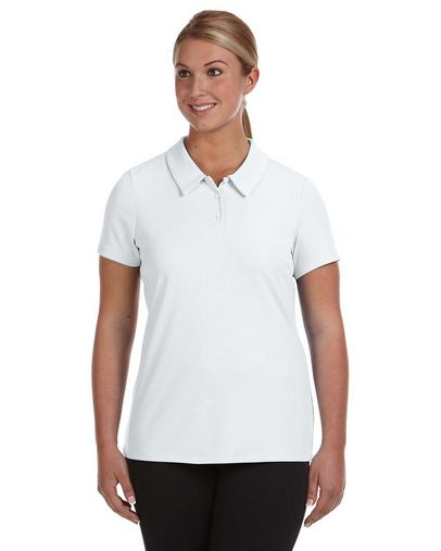 Ladies' Performance Three-Button Mesh Polo