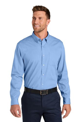  Port Authority Long Sleeve Nailhead Easy Care Shirt W816 