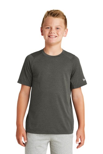 Custom Logo New Era Youth Series Performance Crew Tee - YNEA200