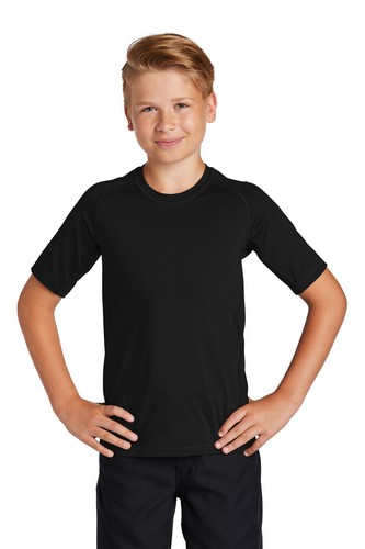 Custom Printed Sport-Tek Youth Rashguard Tee - YST470