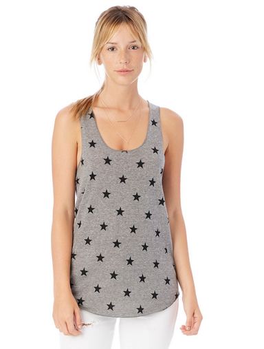Custom Printed Alternative Ladies' Meegs Printed Racerback Eco-Jersey Tank - AA1927P