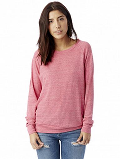 Custom Printed Alternative Ladies' Slouchy Eco-Jersey Pullover - AA1990