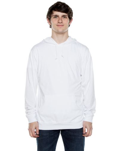 Unisex 4.5 oz. Long-Sleeve Jersey Hooded T-Shirt