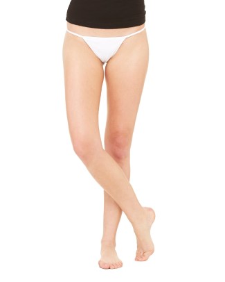  Ladies' Cotton/Spandex Thong Bikini 