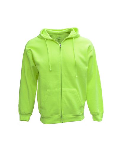  Adult Full-Zip Fleece Hood 