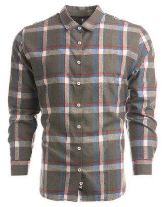 Ladies' Yarn-Dyed Long Sleeve Plaid Flannel Shirt