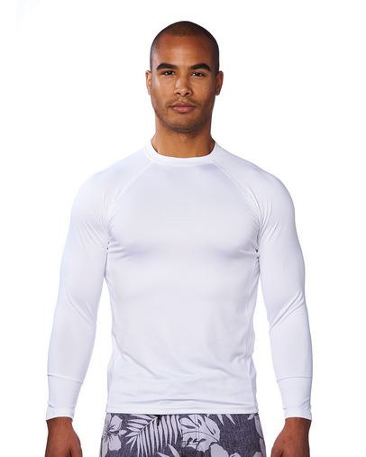 Men's Long-Sleeve Rash Guard Shirt
