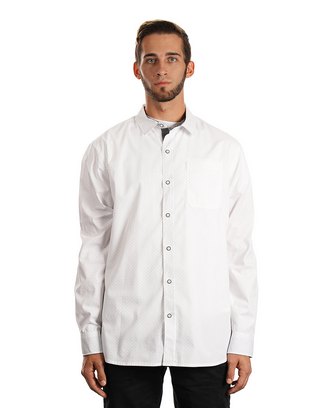  Men's Peached Poplin Woven Shirt 