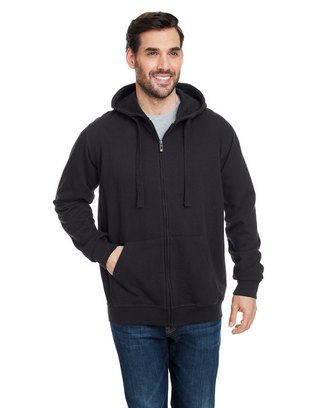 Men's French Terry Full-Zip Hooded Sweatshirt