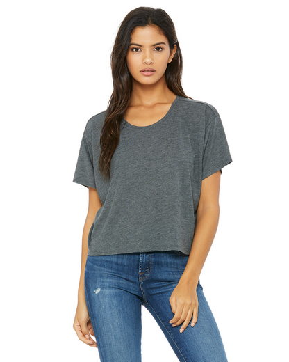 Custom Printed BELLA + CANVAS Women’s Flowy Boxy Tee - 8881