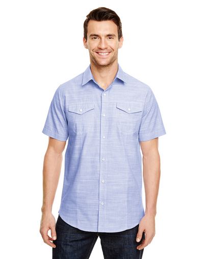  Men's Textured Woven Shirt 