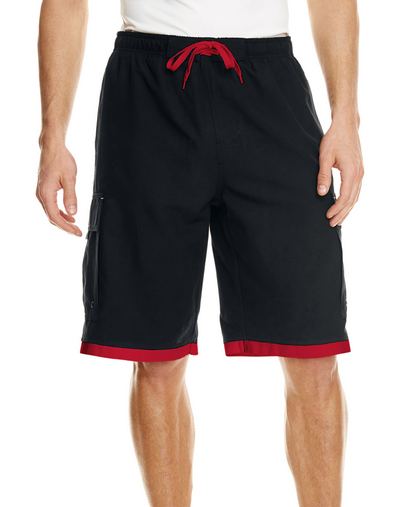  Mens Striped Swim Short 