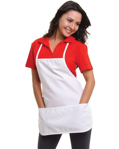  65/35 Poly/Cotton Utility Promotional Bib Apron 