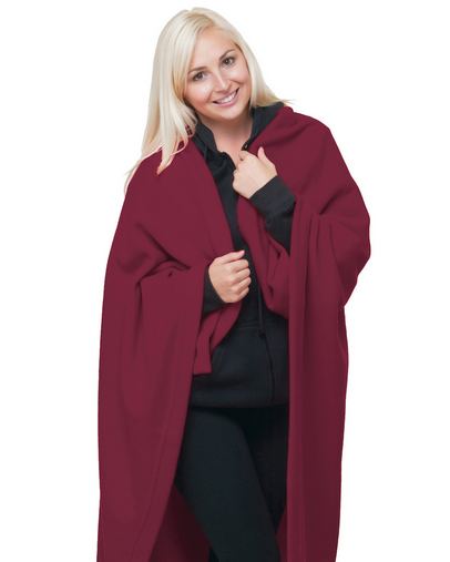 Polyester Stadium Fleece Blanket 