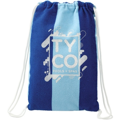 Microfiber Beach Blanket with Drawstring Pouch 