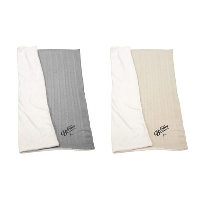  Field &amp; Co.&#174; Cable Knit Sherpa Blanket 