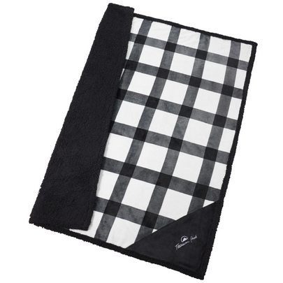  Field &amp; Co.&#174; Buffalo Plaid Sherpa Blanket 
