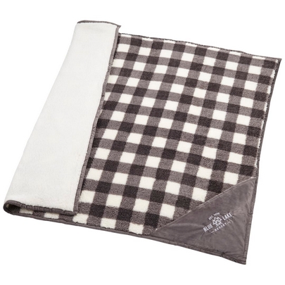 Field & Co.® Double Sided Plaid Sherpa Blanket