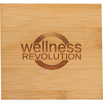  FSC Bamboo Coaster Set 