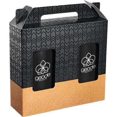  Valhalla Copper Vacuum Tumbler Gift Set with Cork 