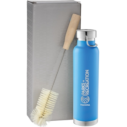  Thor Copper Vacuum Bottle with Brush 22oz 