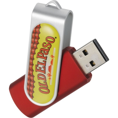 Domeable Rotate Flash Drive 2GB