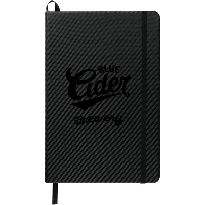  5.5&quot; x 8.5&quot; Ambassador Carbon Fiber JournalBook&#174; 