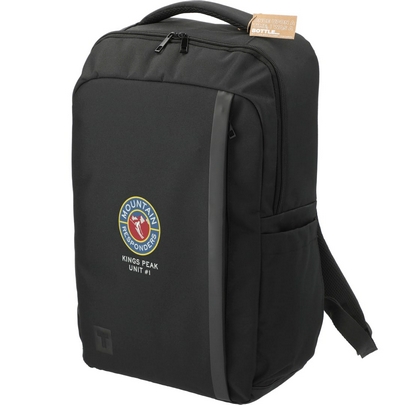 Tranzip Recycled 17" Computer Backpack
