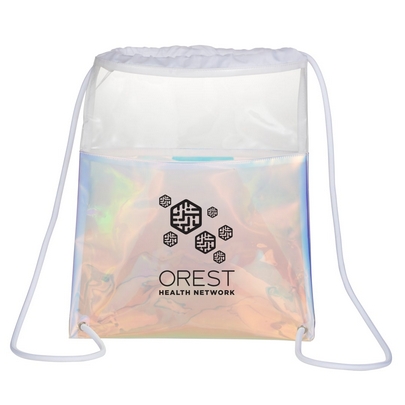 Iridescent Drawstring Bag