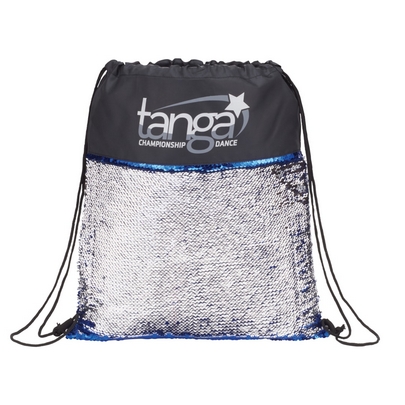  Mermaid Sequin Drawstring Bag 