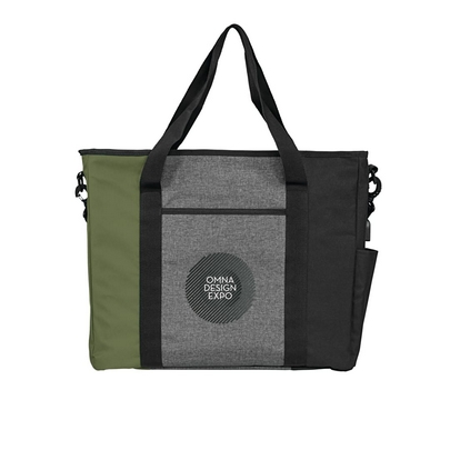 Triad Zippered USB Tote