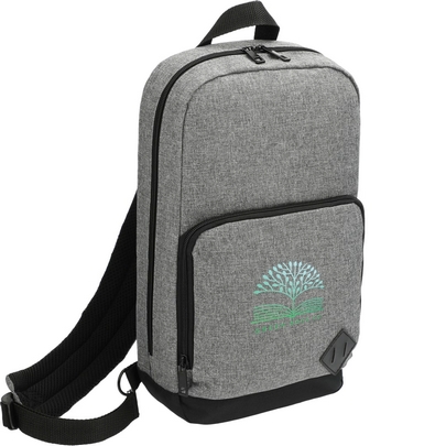  Graphite Deluxe Recycled Sling Backpack 