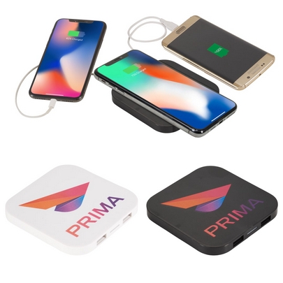 Ozone Wireless Charging Pad with Dual Outputs