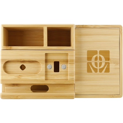  Bamboo Fast Wirelsss Charging Dock Station 
