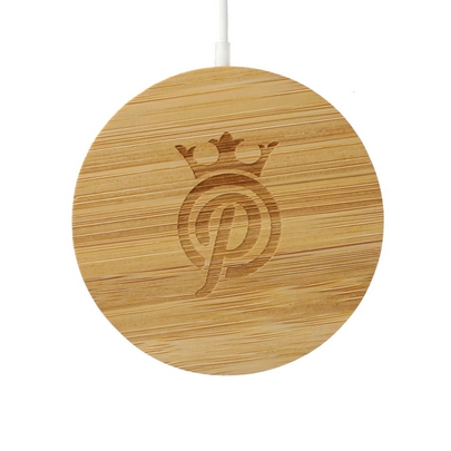 FSC Mix Bamboo MagClick™ Fast Wireless Pad