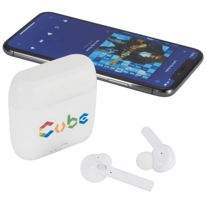  Essos True Wireless Auto Pair Earbuds w/Case 