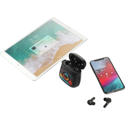 Remix Auto Pair True Wireless Earbuds and Speaker