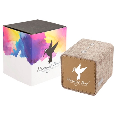 Fortune Bluetooth Speaker with Full Color Wrap 