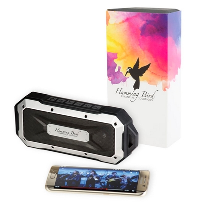 Boulder Bluetooth Speaker with Full Color Wrap