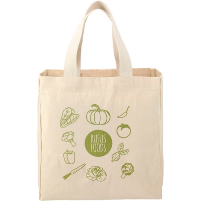 Essential 8oz Cotton Grocery Tote 