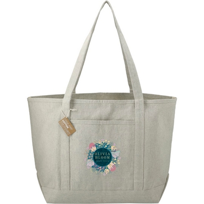  Repose 10oz Recycled Cotton Boat Tote 