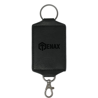  Kenneth Cole&#174; Leather Keychain Luggage Tag 