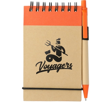 5" x 4" Recycled Spiral Jotter with Pen