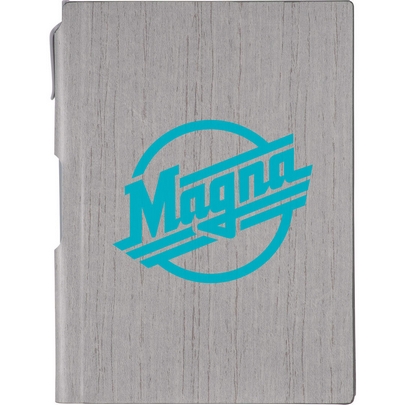  6&quot; x 8.5&quot; Bari Notebook with Pen 