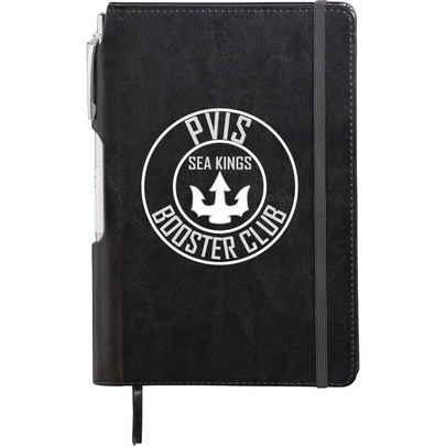 6" x 8.5" Viola Bound Notebook with Pen