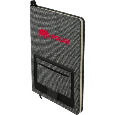 5.5” x 8.5” Vila Recycled PET Bound Notebook