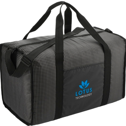 Grid Boxy Duffel